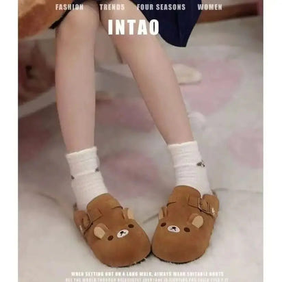 Cozy Rilakkuma Plush Slippers™ - COZYRILAKKUMA