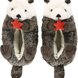 Lazy One Animal Critter Slippers for Kids and Adults, Cute and Cozy Slippers