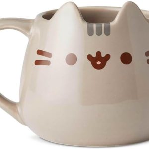 Enesco 6002676 Name is Mud “Pusheen Sculpted Mug, 16 oz., Multicolor
