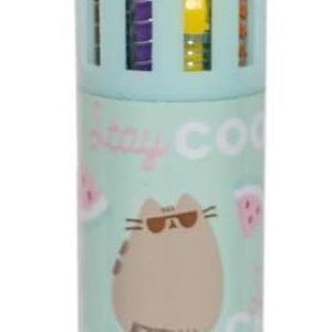 Grupo Erik Pusheen Pen | 10 In 1 Ballpoint Pen With 3D Pusheen Cat Topper | Pusheen Gifts – Pusheen Stationery | Multi Colour Pen | Cute Pen | Kawaii pen – Kawaii Stationery