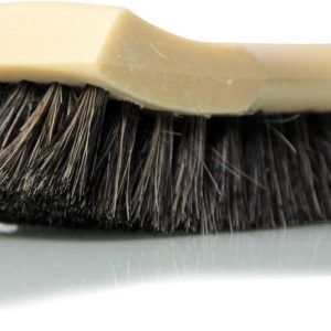 Chemical Guys Long Bristle Horse Hair Leather Cleaning Brush – Leather Brush to Gently Clean Car Interiors, Furniture, Sneakers, Boots, and More – Safe for Natural, Synthetic, Faux, and Pleather