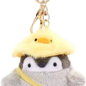 cute penguin keychain Kawaii penguin stuffed animal keychain backpack pendants