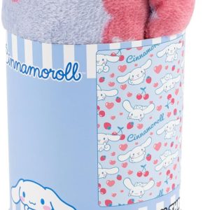 Northwest Hello Kitty Silk Throw Blanket 40″ x 50″- CINNAMOROLL