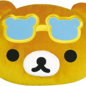 K Company Rilakkuma RK-FCAL-RK Face Cushion H12.6 x W16.5 x D4.7 inches (32 x 42 x 12 cm)