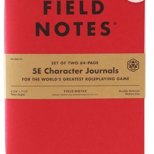 Field Notes: 5E Character Journal – 2 Pack – Character Notebook for Dungeons and Dragons Fifth Edition – 4.75 x 7.5 Inch…