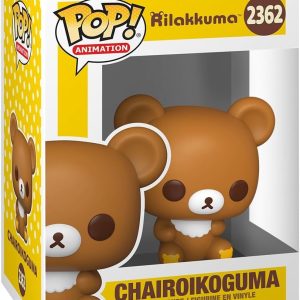 Funko Pop! Animation: Rilakkuma – Chairoikoguma – Collectable Vinyl Figure – Gift Idea – Official Merchandise – Toys for Kids & Adults – Anime Fans – Model Figure for Collectors and Display