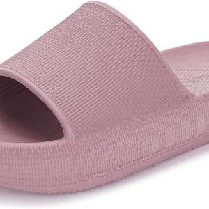 BRONAX Pillow Slippers for Women and Men | House Slides Shower Sandals | Cushioned Thick Sole