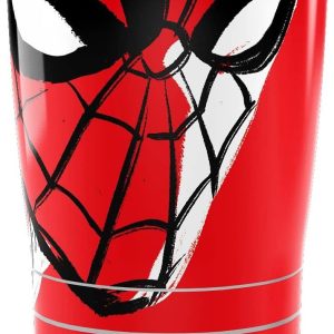 Tervis Traveler Marvel Spider-Man Spidey Zoom Triple Walled Insulated Tumbler Travel Cup Keeps Drinks Cold & Hot, 20oz, Stainless Steel