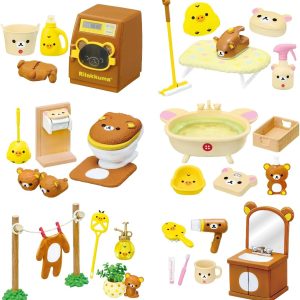 Rement Rilakkuma Rilakkuma Rilakkuma Room with a Reinforce Mood Feel Refreshing ♪ 1 Box Approx. H 4.5 x W 2.8 x D 2.0 inches (115 x 70 x 50 mm), Made of PVC and ABS