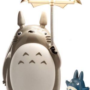 Lenporl Totoro Umbrella LED Night Light Kid’s Character Lamp USB Charge (White Belly) Bonus Totoro Tumbler