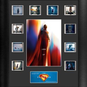FILMCELLS DC Comics – Superman (2025) – Look Up 11” x 13” Mini Montage Presentation – Ten (10) 35 mm Film Clips – Limited Edition Officially Licensed Collectible USFC6590