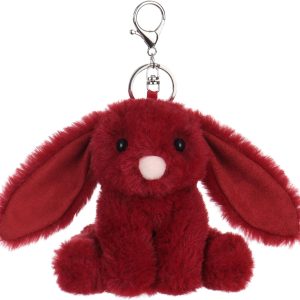 Apricot Lamb Cute Toys Plush Rabbit Stuffed Animal Soft for Kids Bag, Purse, Backpack, Handbag (4.7 Inches)