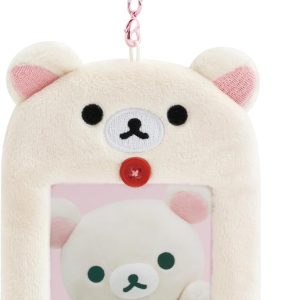 San-X Rilakkuma Plush Photo Keychain