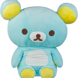 Rilakkuma San-X Original Long Pile Sherbet Series Jumbo Plush – Blue