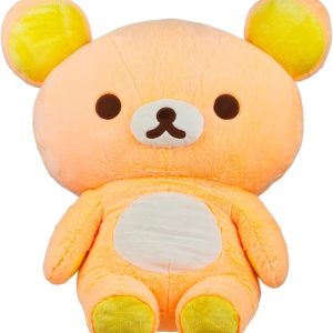 Rilakkuma San-X Original Long Pile Sherbet Series Jumbo Plush – Orange