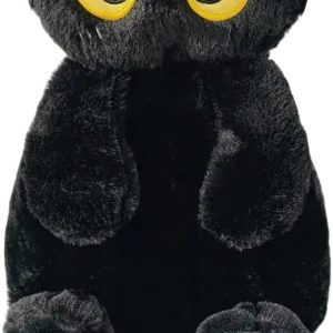 Plush Backpack,Cat Bag,Animal Backpack,Cute Cartoon backpack,Plush Bag (A-Black Cat)