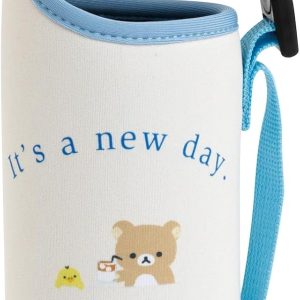 San-X Rilakkuma CA69901 3-Way Plastic Bottle Pouch H10.6 x W 3.0 inches (270 x 75 mm)
