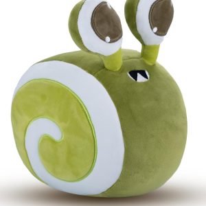 AIXINI 4 Pack Soft Snail Plush Toys Set – Multicolor Cartoon Pillows for Stress Relief, Cute Stuffed Animals for Kids & Adults, Home Decor Gift in Pink, Orange, Green, Yellow (Matcha Green)