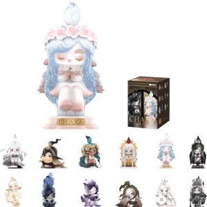 POP MART Chaka Candle Whisper Series Blind Box Figures, Collectible Toys Home Decorations, Holiday Birthday Gifts for Girls and Boys, Single Box