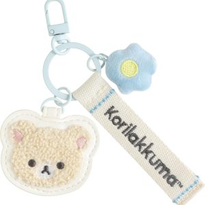 San-X Rilakkuma AB32202 Korilakkuma Patch Key Holder