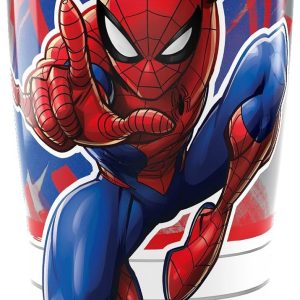 Tervis Traveler Marvel Spider-Man Iconic Triple Walled Insulated Tumbler Travel Cup Keeps Drinks Cold & Hot, 20oz, Stainless Steel