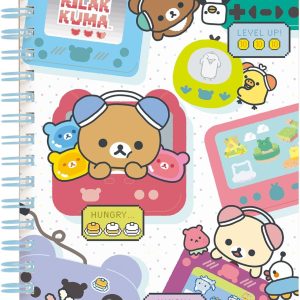 San-X Rilakkuma “Gaming Rilakkuma” B6SP Notebook NY43002 H7.1 x W 4.9 inches (180 x 125 mm)