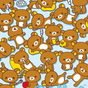 Rilakkuma – Poses Wall Poster, 19L” x 13W”, Premium Unframed Version