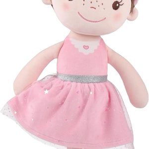 GAGAKU Soft Baby Doll Toys (16”) for Girls, My First Baby Rag Dolls for 1 Year Old Girl Birthday Gift Plush Doll Toys Machine Washable Baby Doll for Toddler Kids Infants – Ballet Girl
