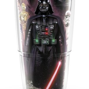 Tervis Star Wars Collage Made in USA Double Walled Insulated Tumbler Travel Cup Keeps Drinks Cold & Hot, 24oz, Classic, 1 Count (Pack of 1)
