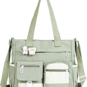 Phaoullzon Crossbody Cute Bag for Teens Kawaii Messenger Purse Nylon Shoulder Tote Bags