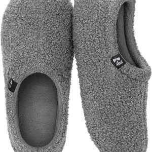 RockDove Women’s Teddy Fleece Closed Back Indoor Slipper