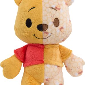 HAPPY HAUL Disney Winnie the Pooh Remix’d Plush, Short-Run Drop Two-Toned Character Plush Collectible Toy with Patterned Fabrics, 8.5-Inch Stuffed Toy, Ages 8 and up