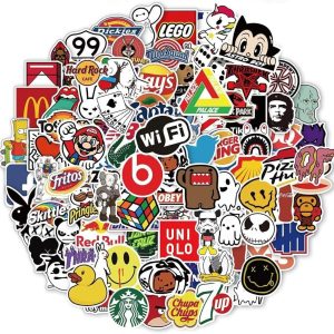 100PCS Random Vinyl Stickers Bulk Pack – Waterproof Stickers for Kids, Teens & Adults – Cute Funny Stickers for Water Bottles, Laptops, Helmets, Phone Cases, Scrapbooking, Art & More