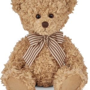 Bearington Theodore Teddy Bear Stuffed Animal – 17″ Soft Teddy Bear Plush Toy with Fluffy Fur and Huggable Design – Adorable Classic Cuddly Gift for Kids, Toddlers, and Animal Lovers