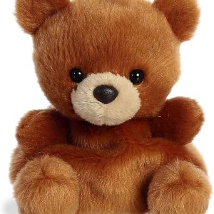 Aurora® Adorable Palm Pals™ Artie Bear™ Stuffed Animal – Pocket-Sized Play – Collectable Fun – Brown 5 Inches