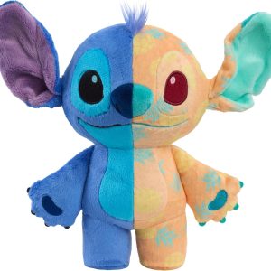HAPPY HAUL Disney Stitch Remix’d Plush, Short-Run Drop Two-Toned Character Plush Collectible Toy with Patterned Fabrics, 8.5-Inch Stuffed Toy, Ages 8 and up