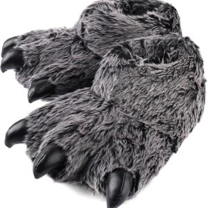 ULTRAIDEAS Animal Paw Slippers for Women and Men, Funny Claw Slippers for Adult and Kids, Unisex Cute Costume House Shoes