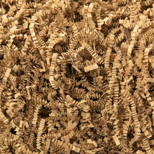 Mefleet 1 LB Crinkle Cut Paper Shred Filler Brown Crinkle Shredded Paper for Gift Box – Gift Basket Bag Filler – Kraft Grass Cushion Stuffing for Christmas Holiday Packaging Wrapping