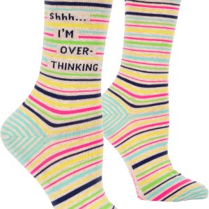 Blue Q Women’s Funny Novelty Crazy Crew Socks with Sayings