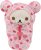 San-X Original Rilakkuma Hearts Sleeping Bag Plush – 15″ Korilakkuma