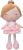 Baby Starters Plush Snuggle Buddy Baby Doll, Soft Annette Doll